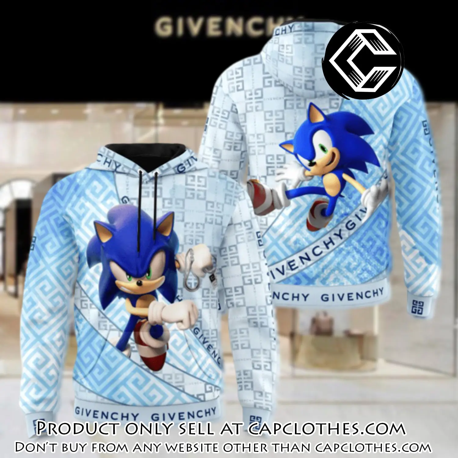 Givenchy sonic unisex hoodie luxury brand gifts  jh1860 cc5121783